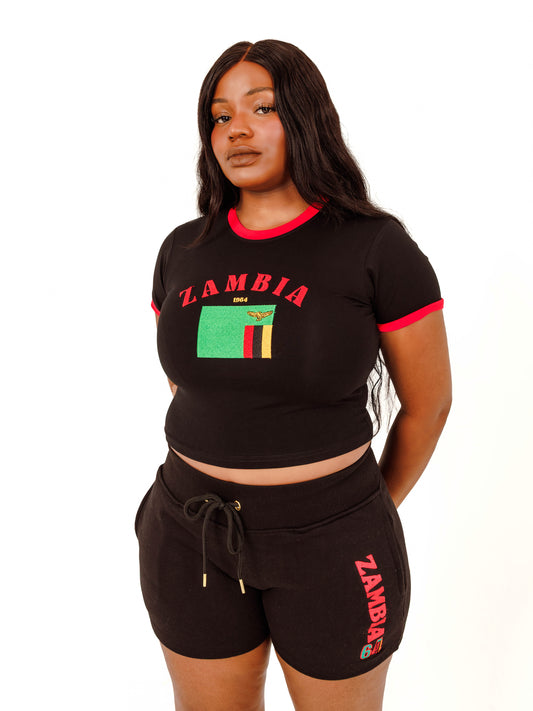 Zambia Women’s Shorts Set Bundle