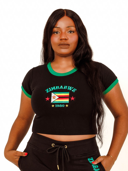 Simbabwe Crop Top