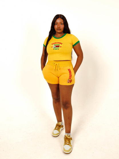Simbabwe Crop Top