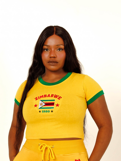 Simbabwe Crop Top
