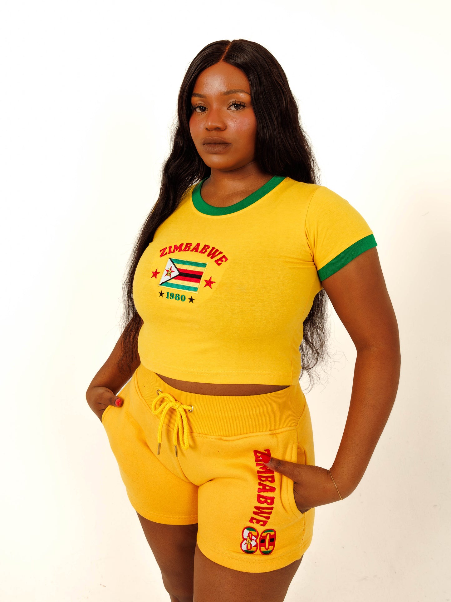 Simbabwe Crop Top