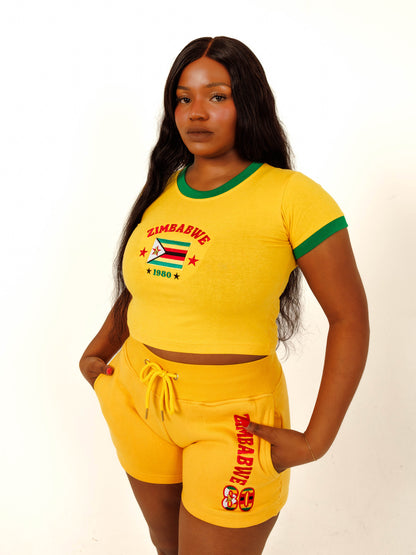 Simbabwe Crop Top
