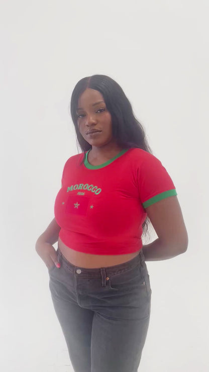Morocco Crop Top